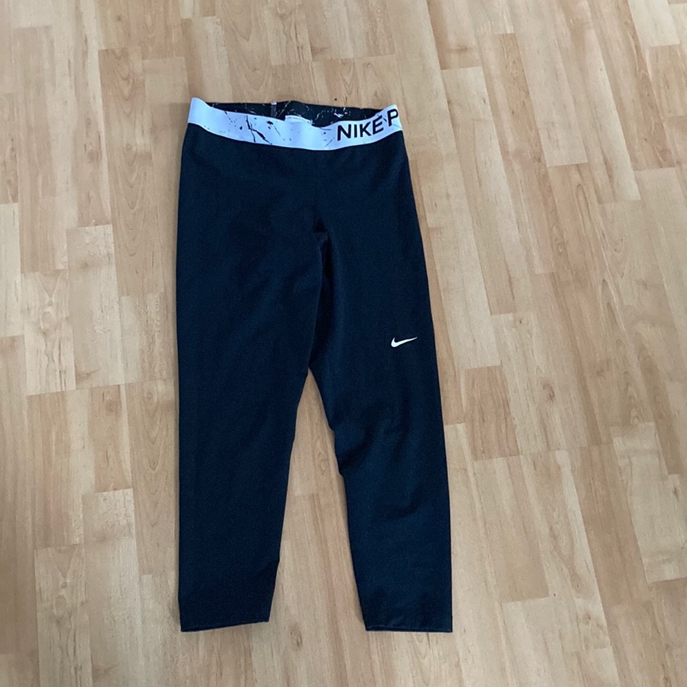 nike pro legging tights size medium nikepro